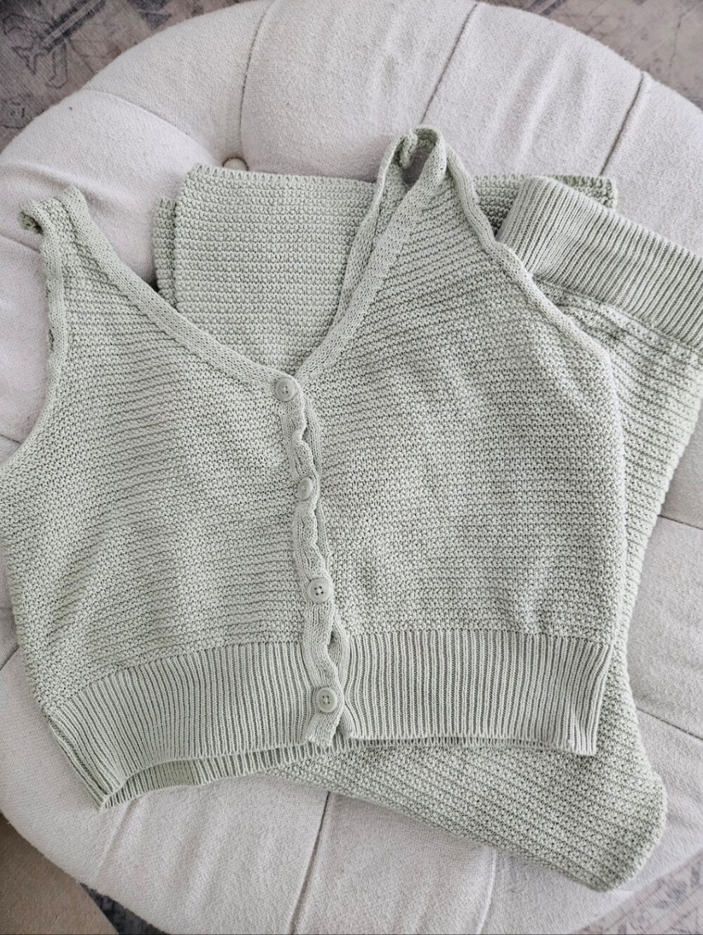 Sincerely Jules Mint Green Knit Set